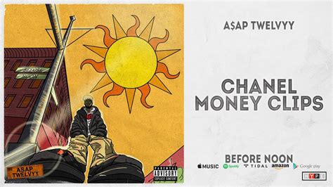 aap twelvyy chanel money clips lyrics|A$AP Twelvyy .